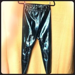 Lip service vinyl high waisted leggings